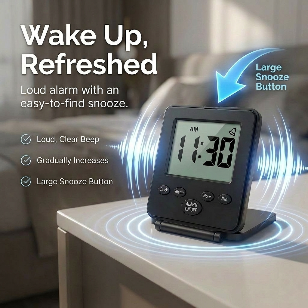 Digital Travel Clock