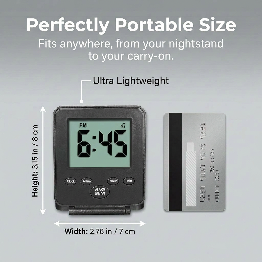 Digital Travel Clock