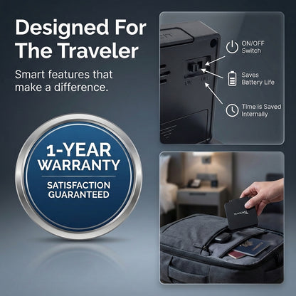 Digital Travel Clock